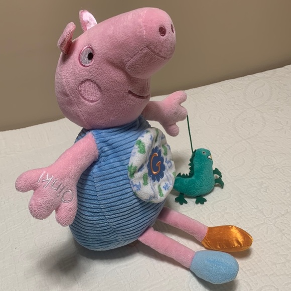 10” Activity George Peppa Pig Plush - Picture 1 of 13